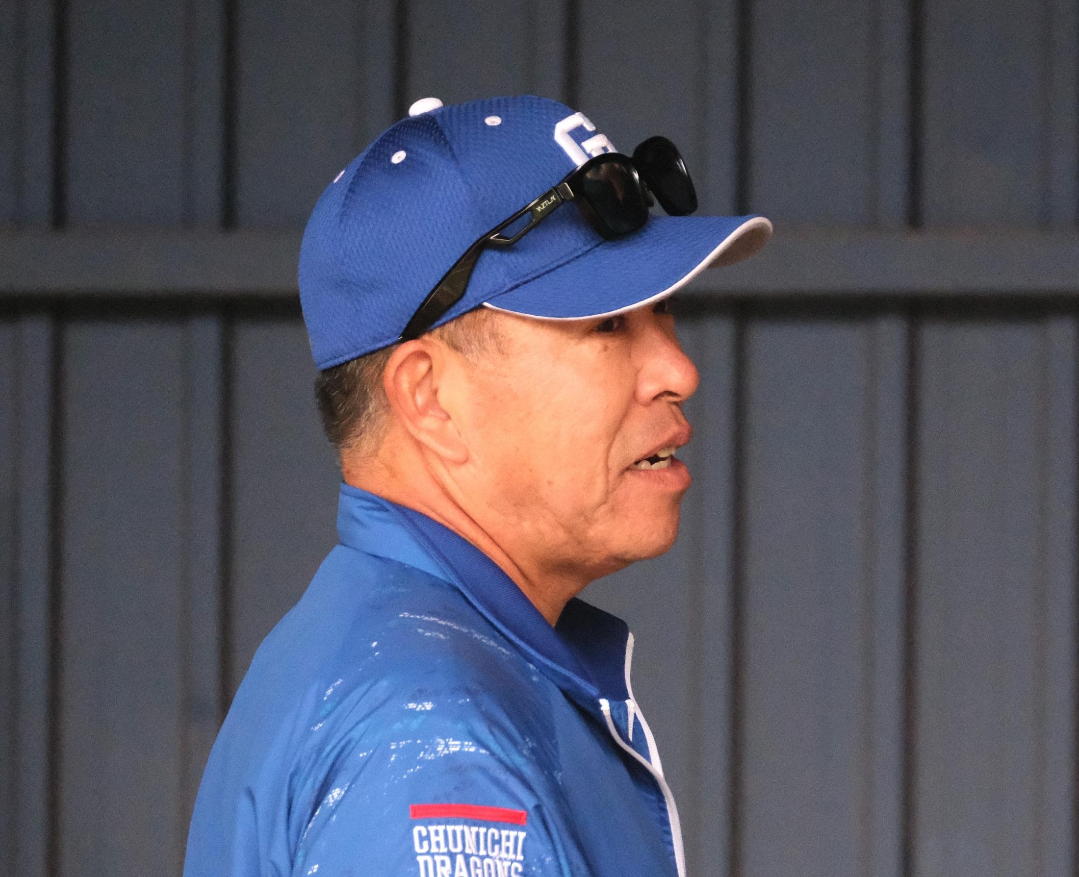 中日対阪神戦の様子