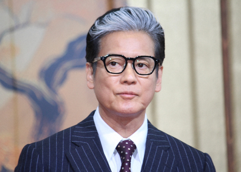 唐沢寿明のインタビュー写真
